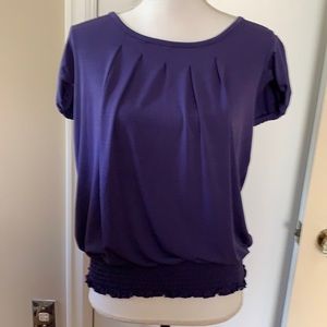 AB Studio - purple top - size medium